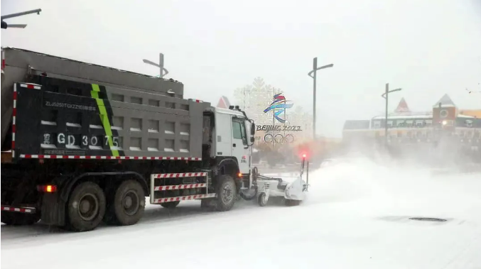 共筑中国梦丨BB贝博艾弗森环境环卫装备助力冬奥会